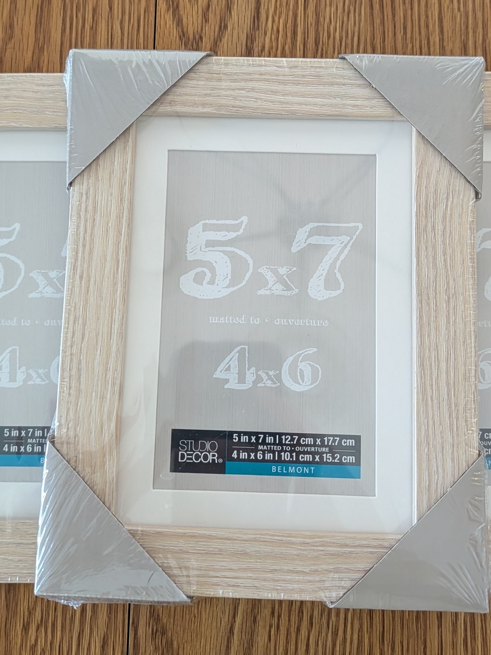 Studio Decor Belmont Light Wood Tone Photo Frame